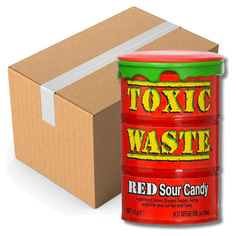 Toxic Waste Red Drum 42G (Case of 12)