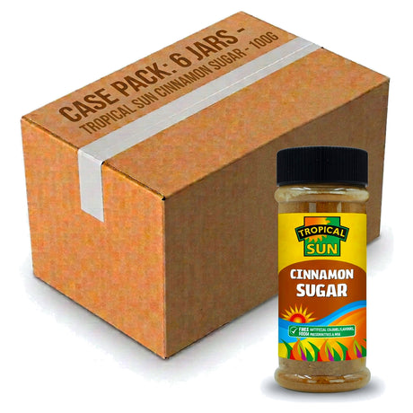 Tropical Sun Cinnamon Sugar 100G (Case of 6)