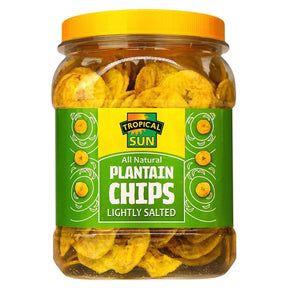 Tropical Sun Plantain Chips Salted 450G