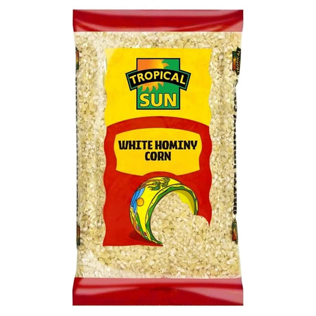 Tropical Sun White Hominy Corn 500G