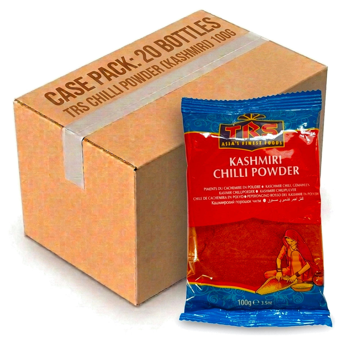 TRS Chilli Powder (Kashmiri) 100G (Case of 20)