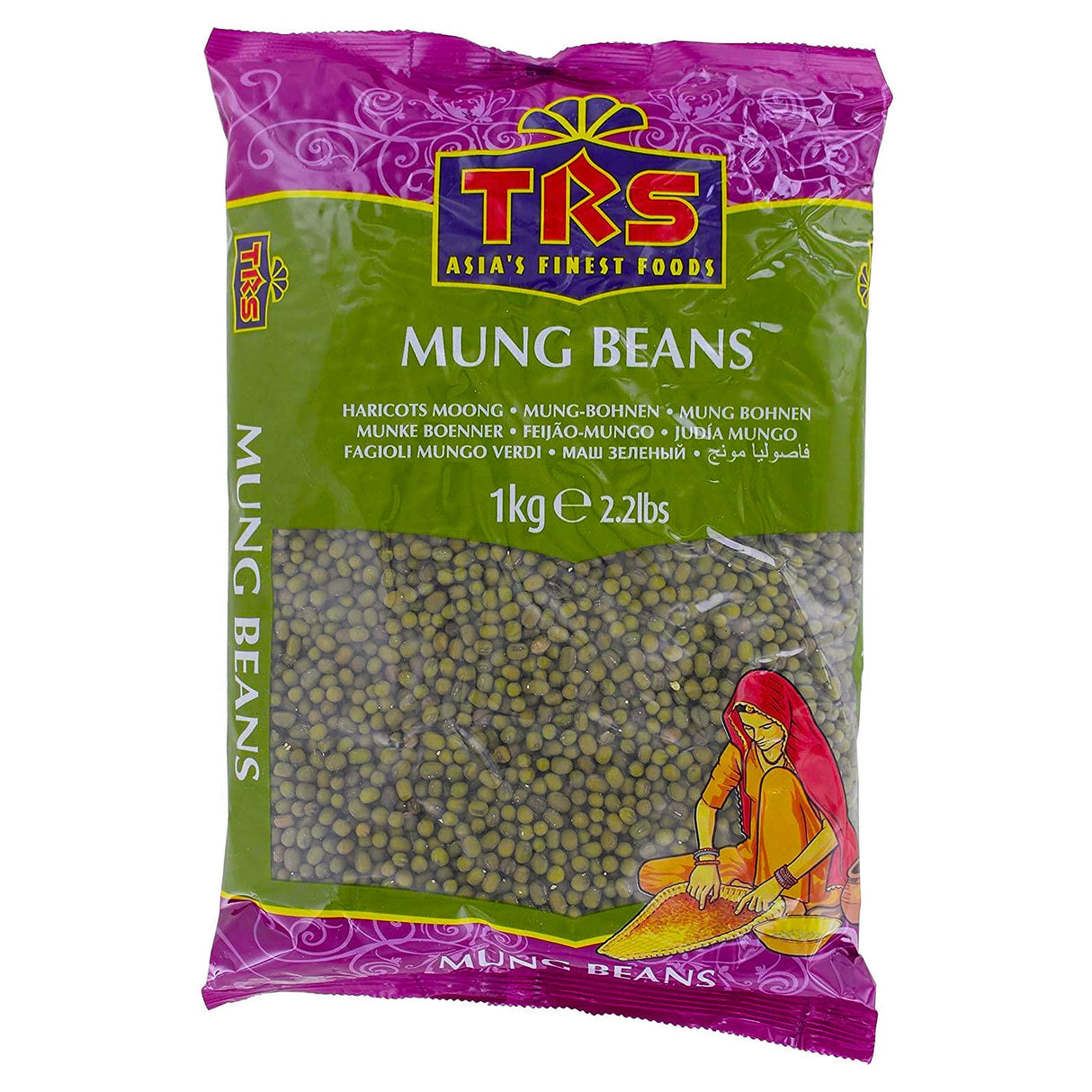 TRS Mung Whole (Mung Beans) 1Kg