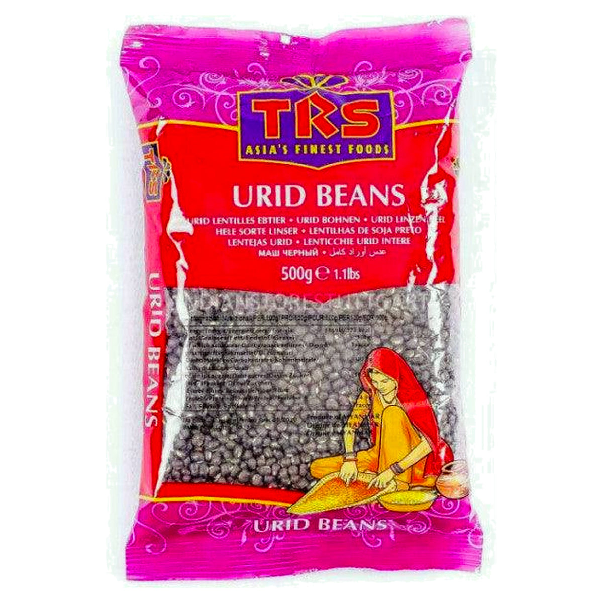 TRS Urid Whole 500G