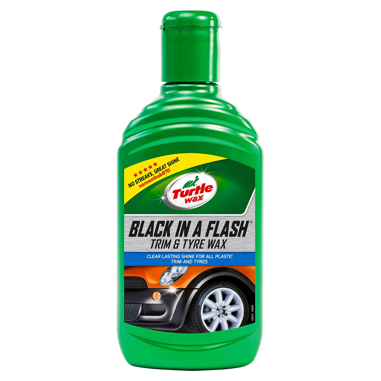 Turtle Wax Black in a Flash Gel300ML
