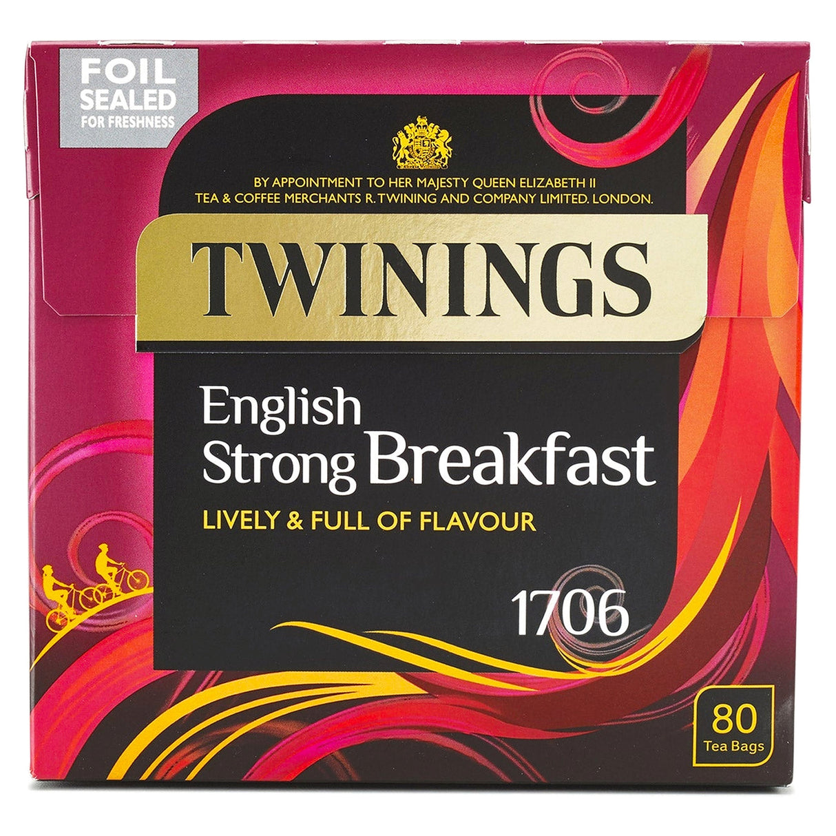 Twinings Strong English Breakfast 80 Tea Bags