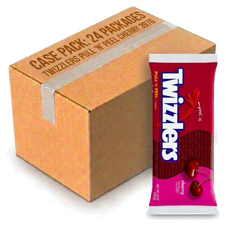 Twizzlers Pull 'N' Peel 397G (Case of 24)