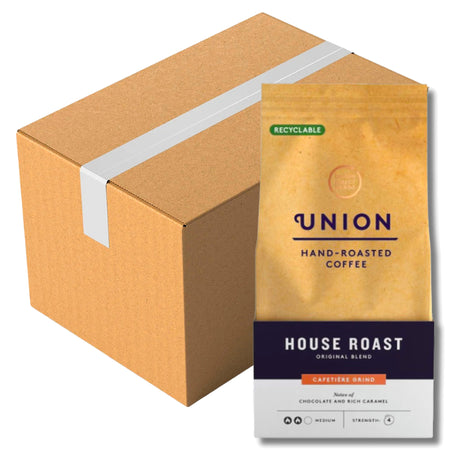 Union Coffee Ground House Blend 200G (Case of 6)