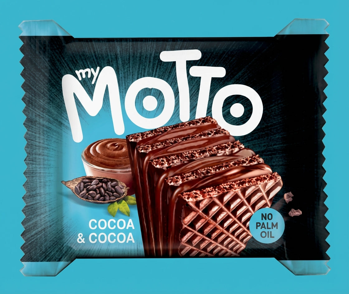 My Motto Cocoa & Cocoa Wafers 30G