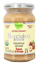 Rigoni Di Asiago Nocciolata Organic White Chocolate Hazelnut Cream 250G
