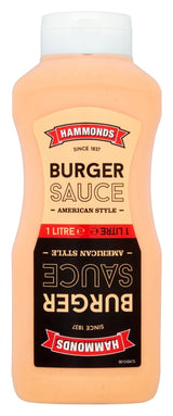 Hammonds Burger Sauce 1L ** Expiry Aug 2024**