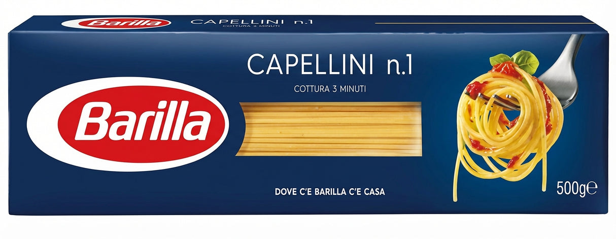 Barilla Capellini No. 1 500G (Case of 24)