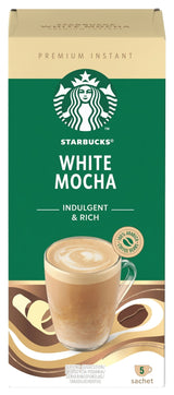 Starbucks Premium Instant Coffee White Chocolate Mocha Sachets (5x24G)