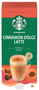 Starbucks Premium Instant Cinnamon Dolce Latte Sachets (5x23.5G)