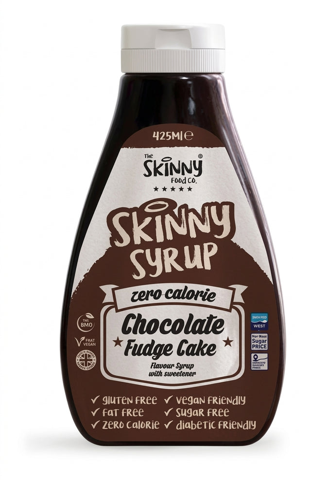 Skinny Syrup Zero Calorie Chocolate Fudge Cake Sugar Free 425Ml - World Food Shop
