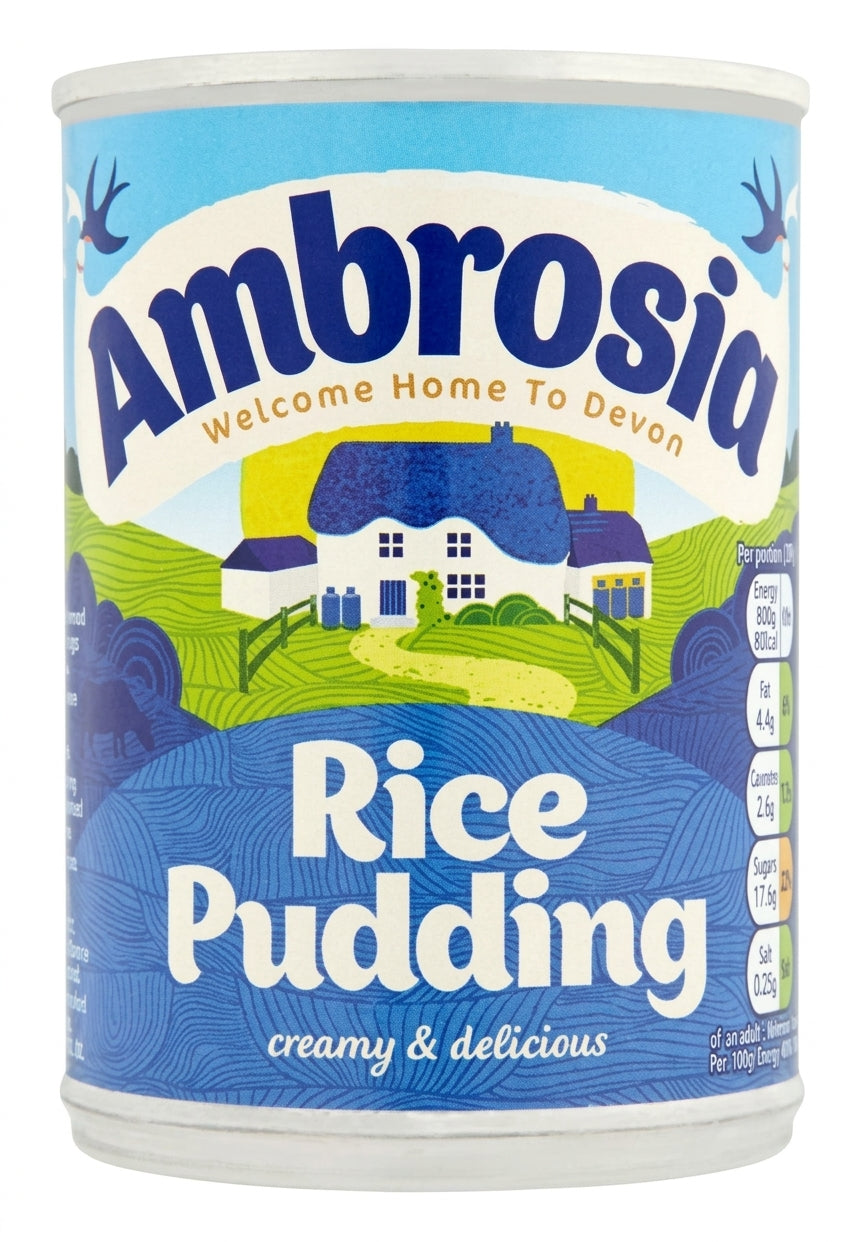 Ambrosia Creamed Rice Pudding 400g **Expiry Jan 2024**