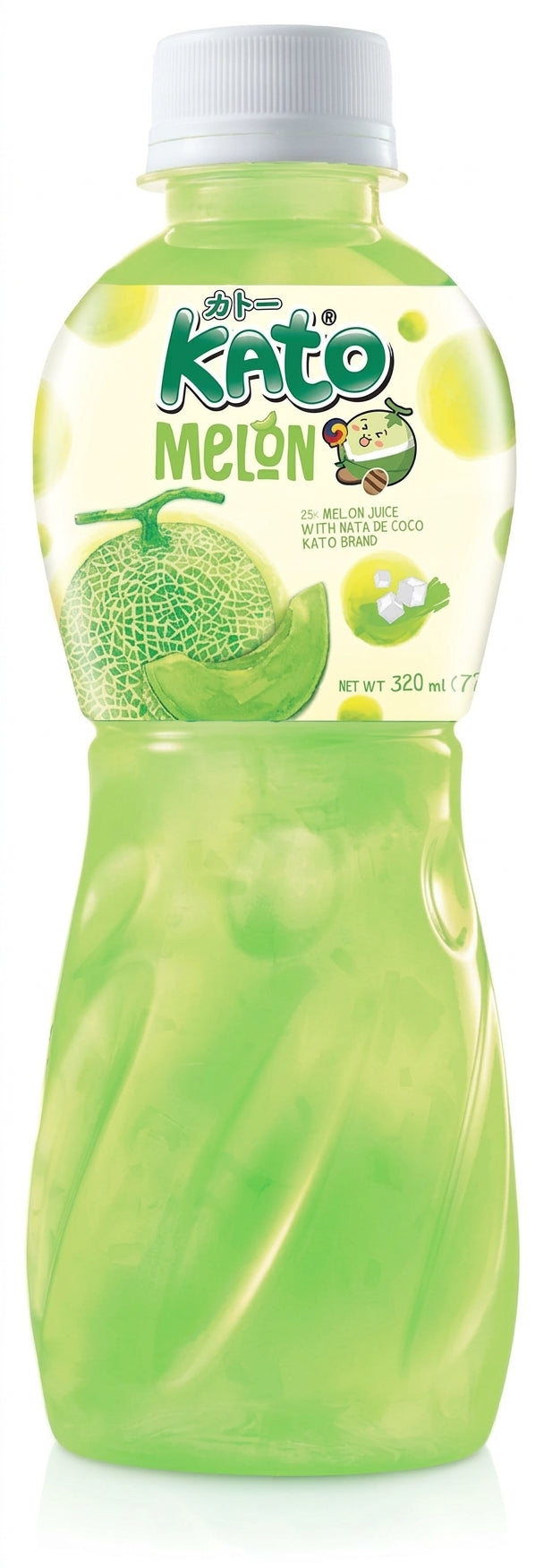 Kato Nata De Coco Melon Juice 320ml **Expiry Dec 2024**