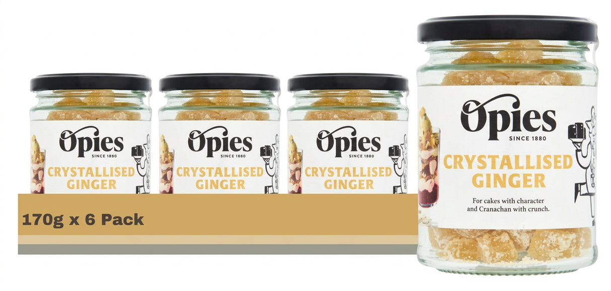 Opies Crystallized Ginger 170G (Case of 6)