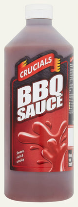 Crucials Barbeque Squeezy Sauce 1ltr **Expiry Dec 2024**