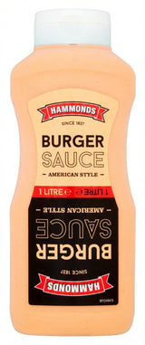 Hammonds Burger Sauce 1L **Expiry Jul 2025**