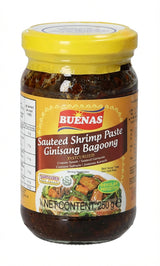 BUENAS Sauteed Shrimp Paste (Guisado) - Regular 250G (Case of 24)