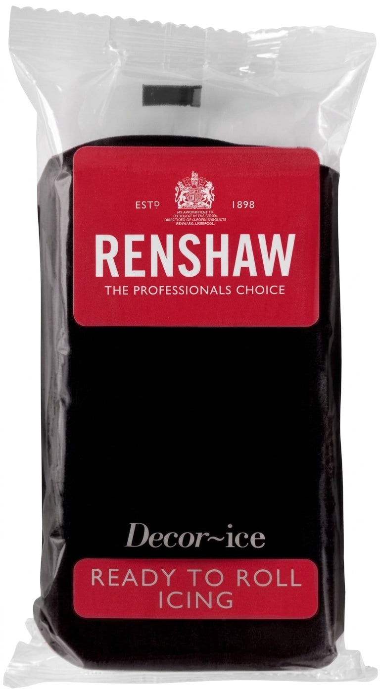 Renshaw Decor-Ice Jet Black 250G **Expiry Jun 2025**