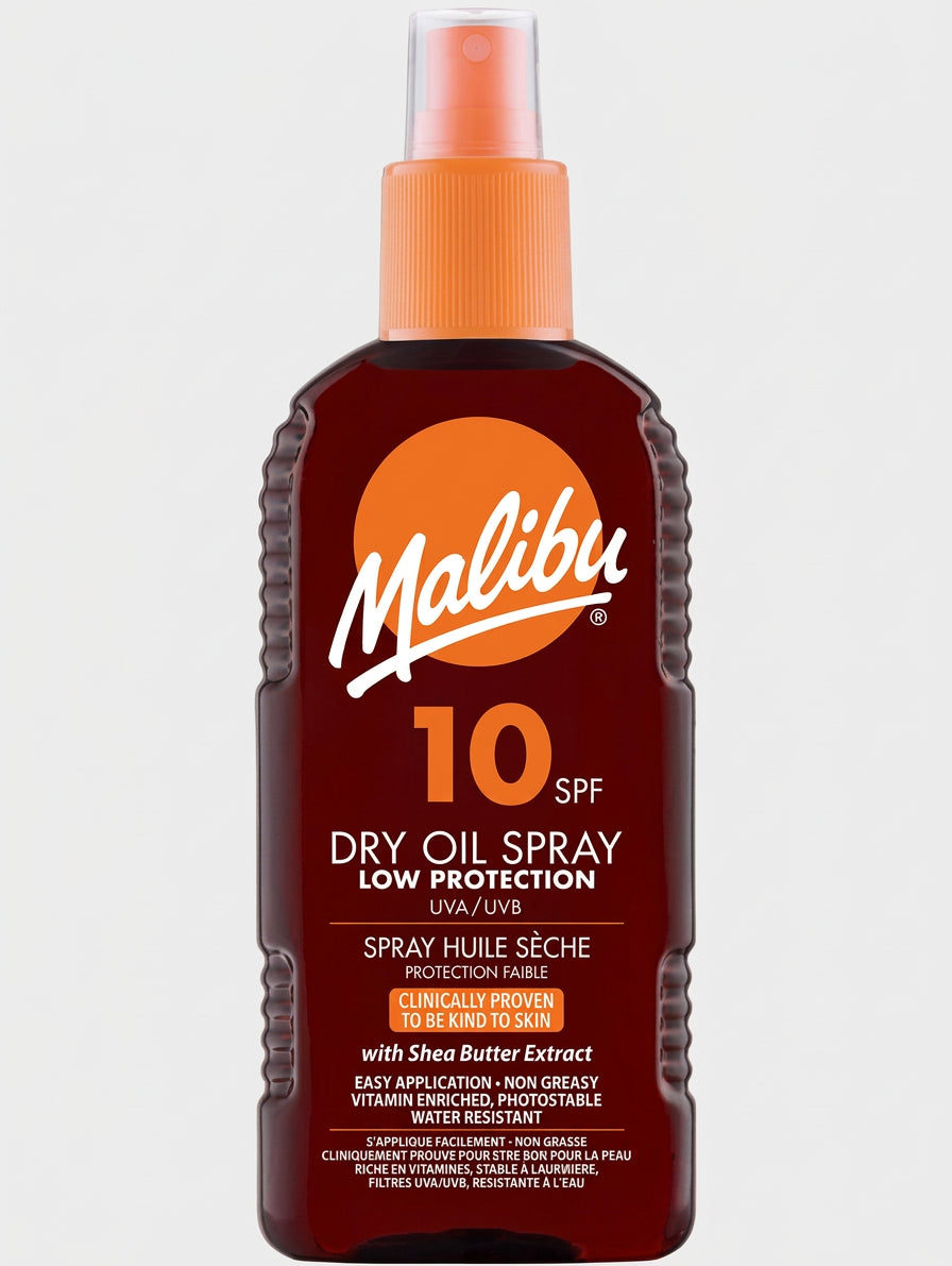 Malibu SPF 10 Dry Oil Spray 200ML