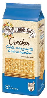 Mulino Bianco Barilla Crackers Non Salati (Unsalted Crackers) 500G **Expiry Jun 2025**