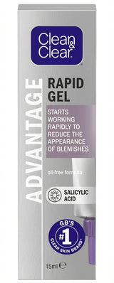 Clean & Clear Spot Treatment Gel Advantage Clear 15ML (Case of 24)