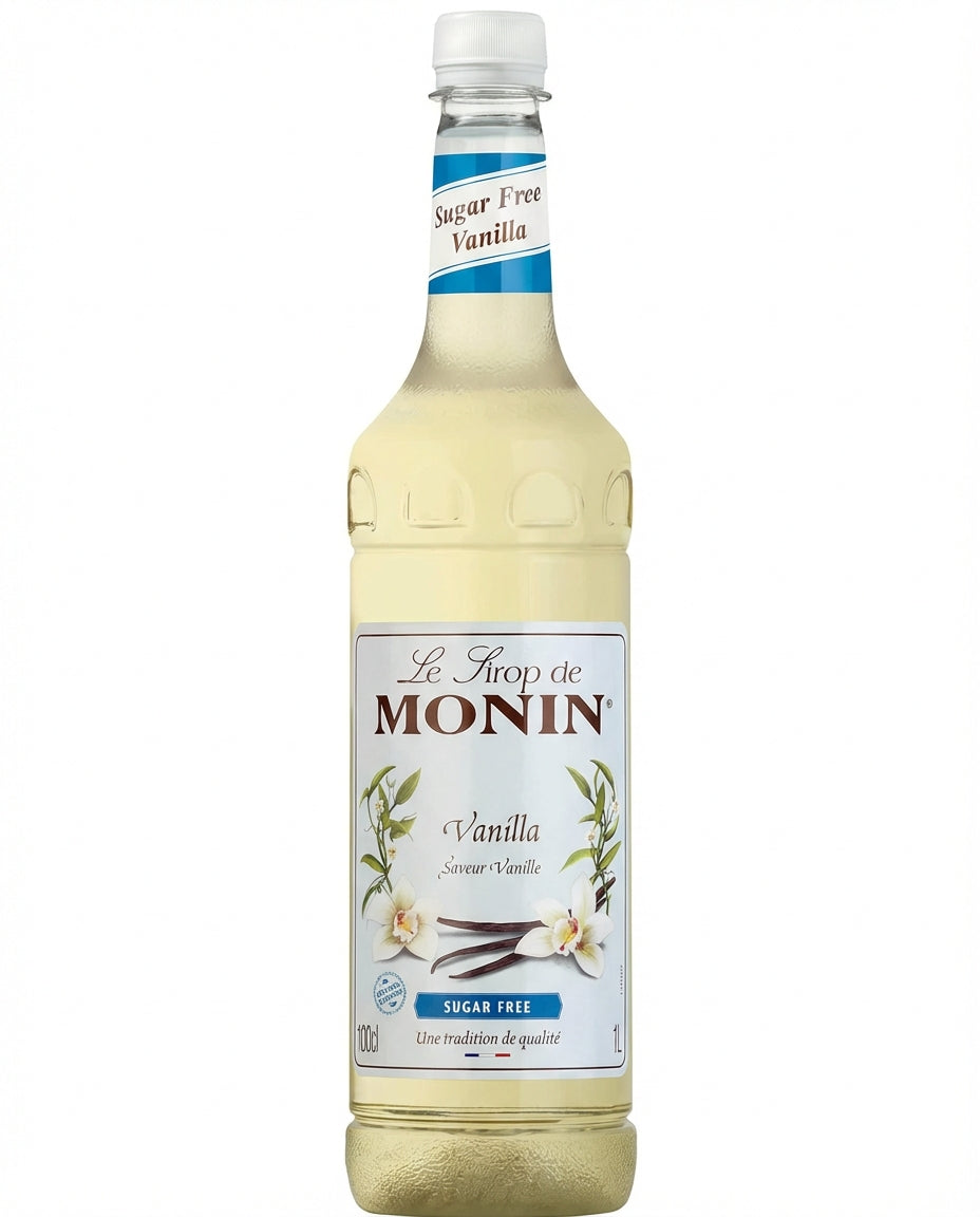 Monin Vanilla Sugar Free 1Ltr (Case of 6)