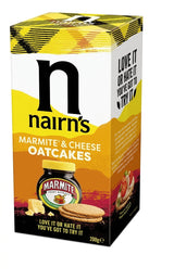 Nairn's Marmite & Cheese Oatcakes 200G **Expiry Aug 2025**