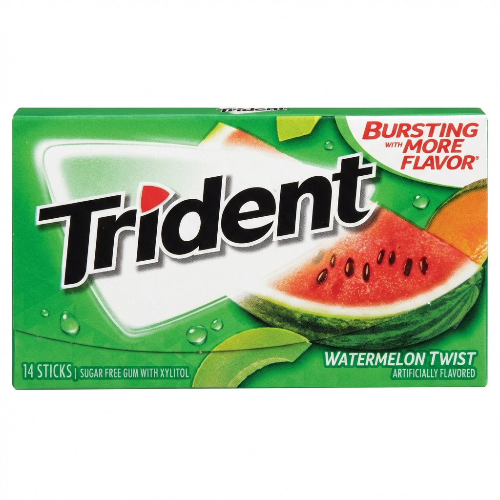 Trident Watermelon Twist 14sticks **Expiry Nov 2025**