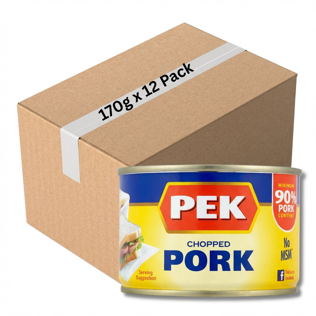 PEK Chopped Pork 170G (Case of 12)