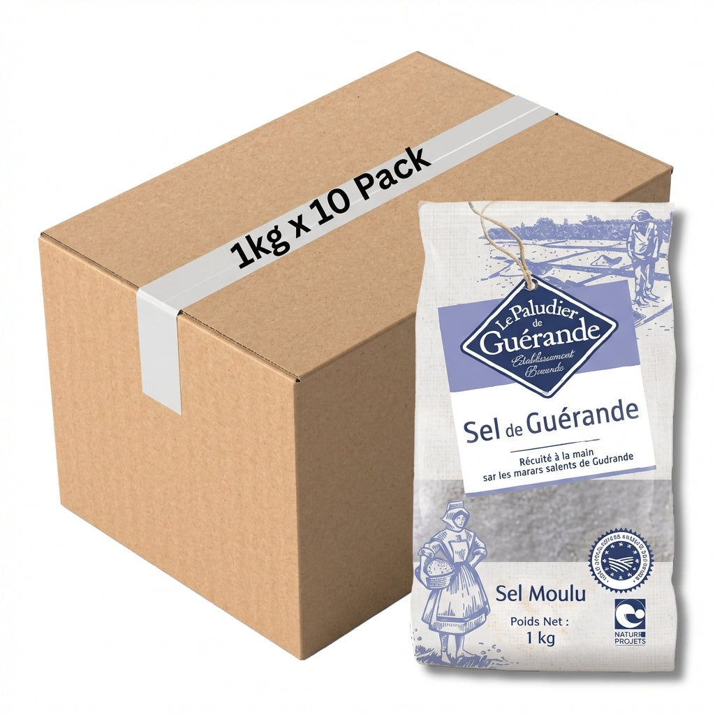 Celtic Sea Salt/Sel De Guerande Fine 1KG (Case of 10)
