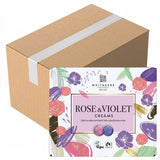 Whitakers Dark Chocolate Rose & Violet Fondant Creams 200G (Case of 6)
