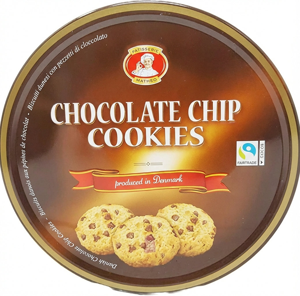 Pâtisserie Mathéo Chocolate Chip Cookies 454G (Case of 12)