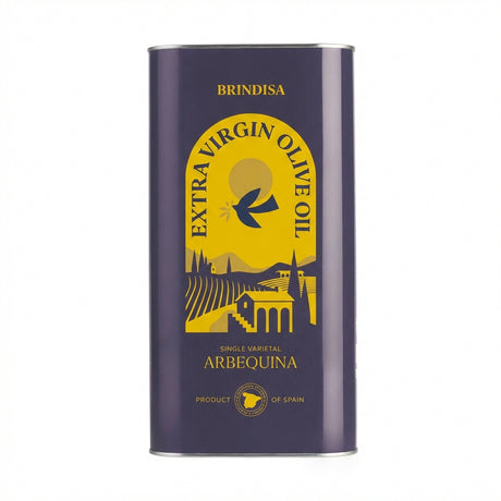 Brindisa 100% Arbequina Extra Virgin Olive Oil 1L (Case of 6)