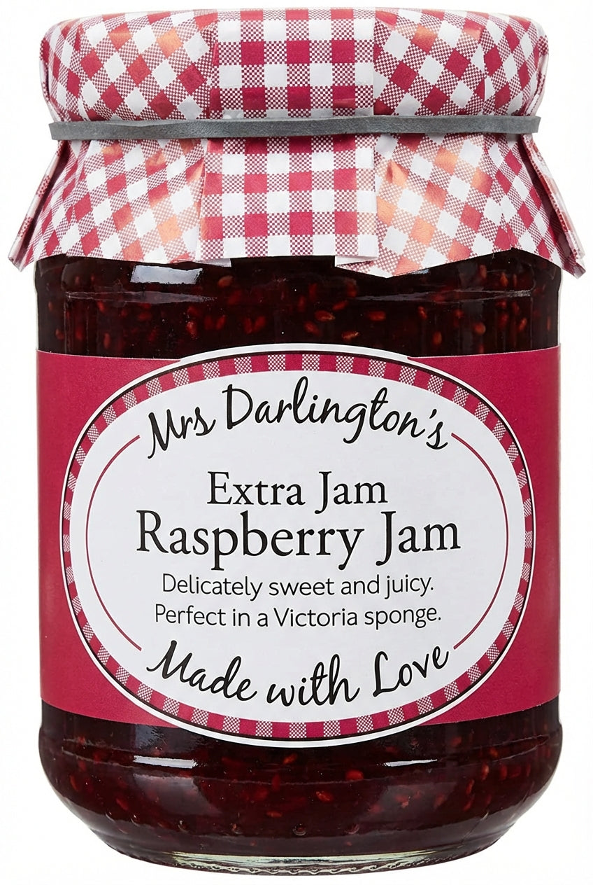 Mrs Darlington's Raspberry Jam 340G (Case of 6)