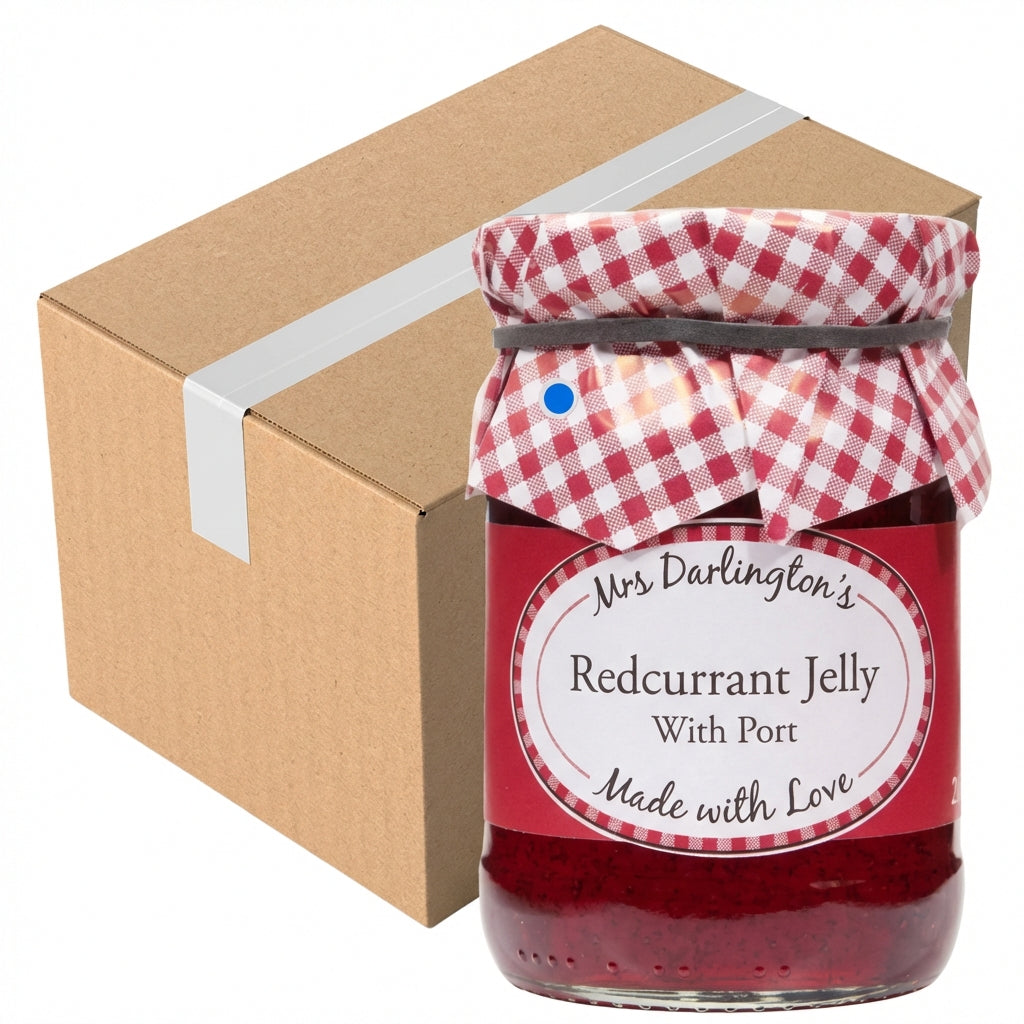Mrs Darlington's Redcurrant Jelly With Port 212G (Case of 6)