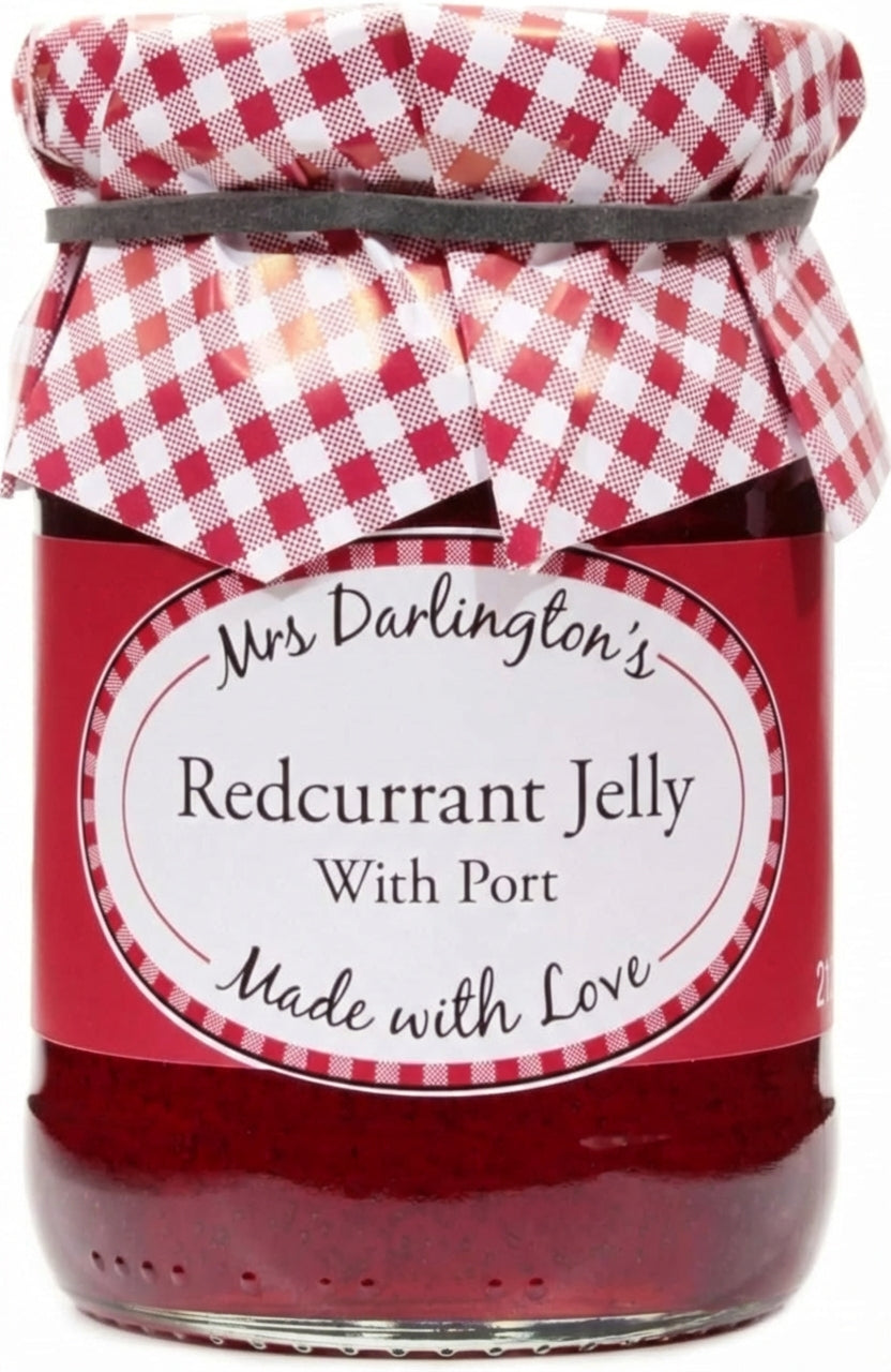 Mrs Darlington's Redcurrant Jelly With Port 212G (Case of 6)