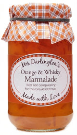 Mrs Darlington's Orange Marmalade, Scotch Whisky 340G (Case of 6)