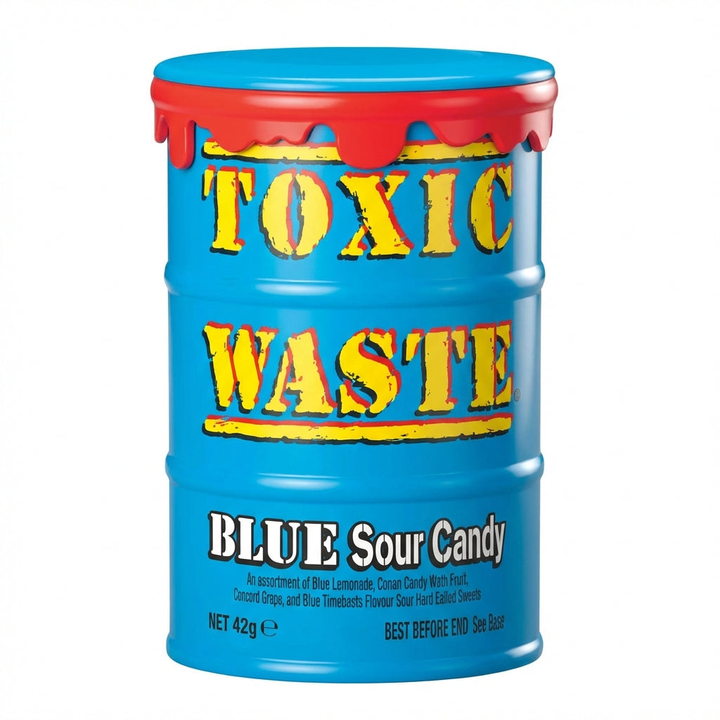 Toxic Waste Blue Drum 42G (Case of 12)