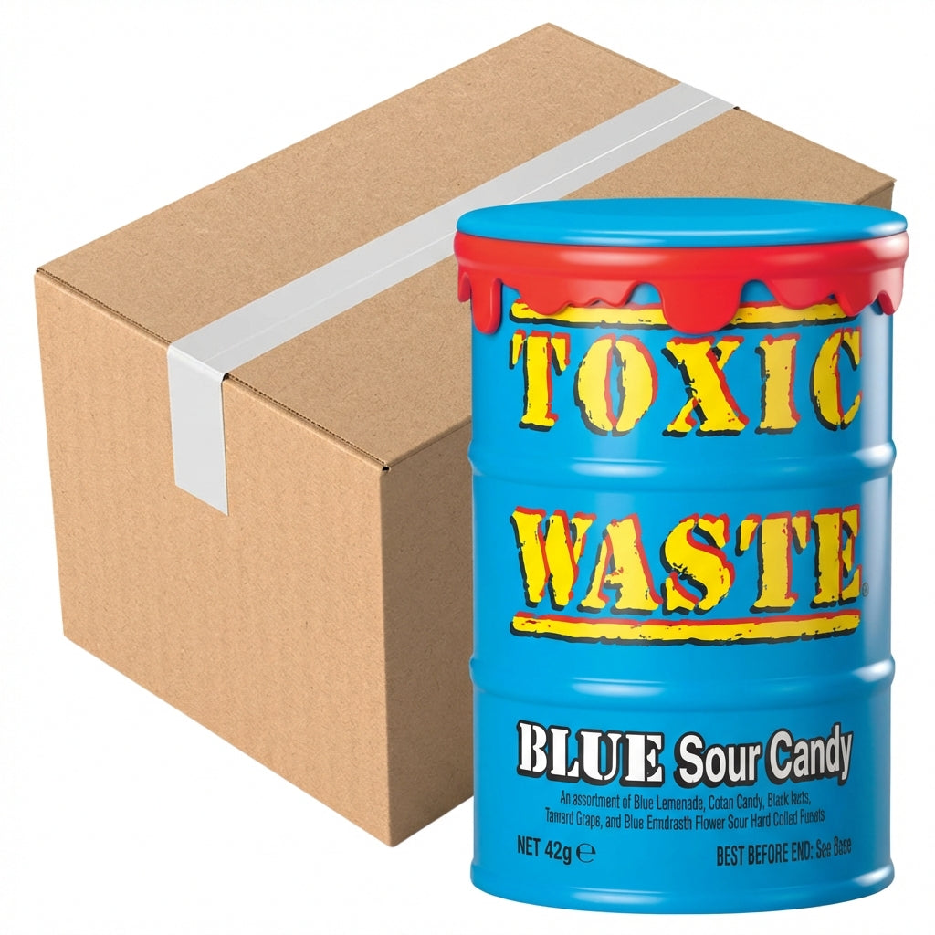 Toxic Waste Blue Drum 42G (Case of 12)