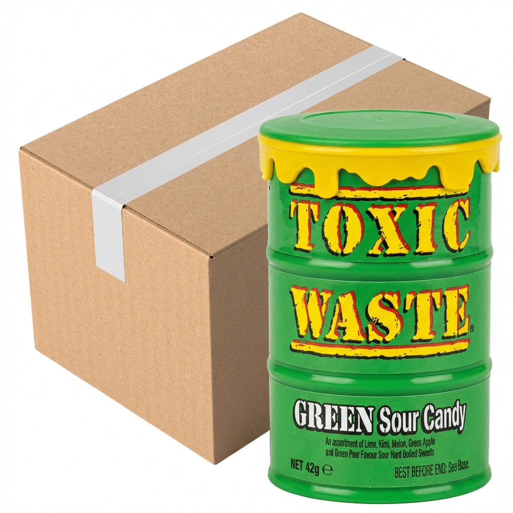Toxic Waste Green Drum 42G (Case of 12)