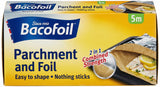Bacofoil 2 In 1 Parchment & Foil 300MM X 5M