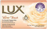 Lux Bar Soap Velvet Touch Jasmine & Almond Oil 80G (Case of 24)