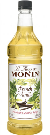 Monin French Vanilla Syrup 1L (Case of 6)
