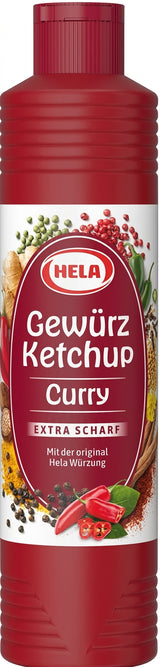 Hela GewüRz Ketchup Curry Extra Scharf 800ML