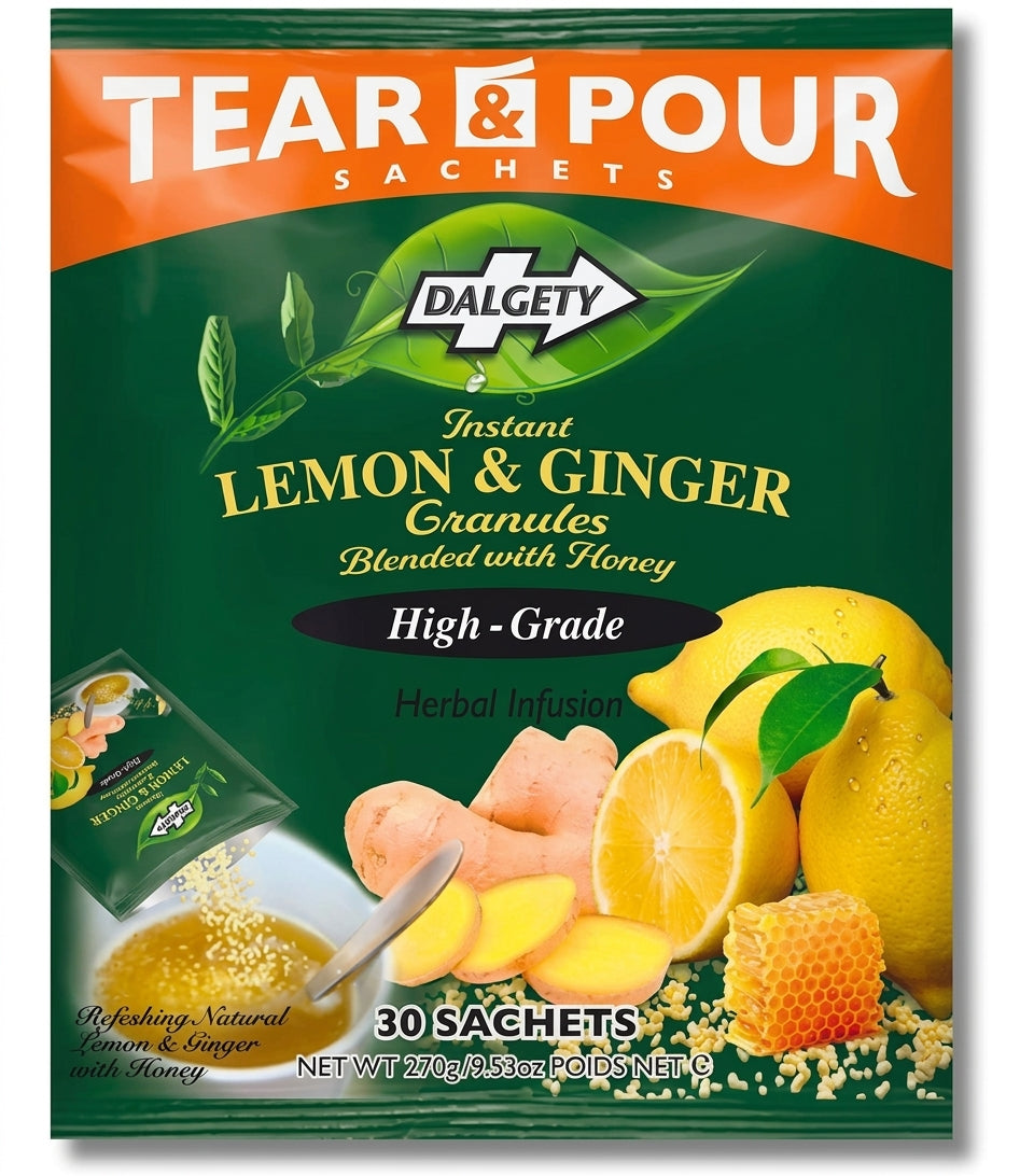 Dalgety Lemon & Ginger Tea Pouch 270G