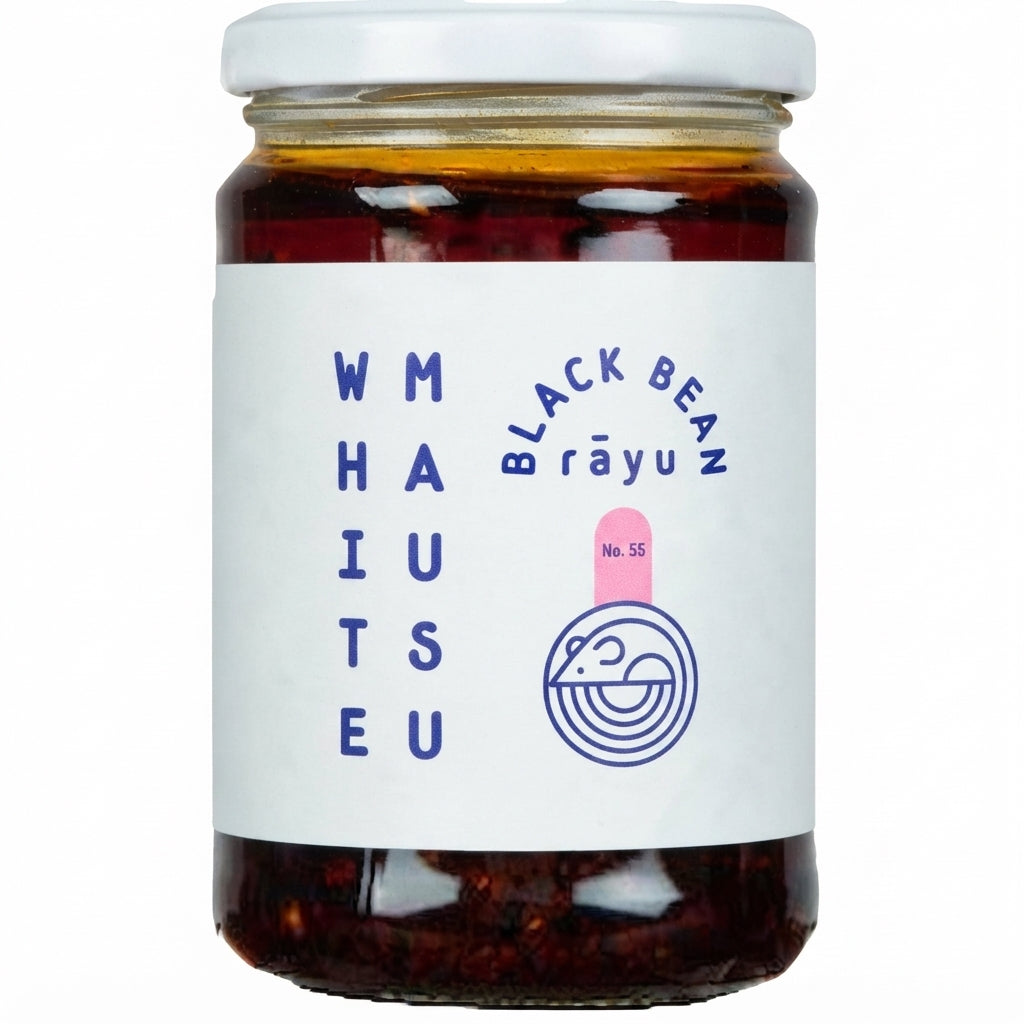White Mausu Black Bean Rāyu 240G