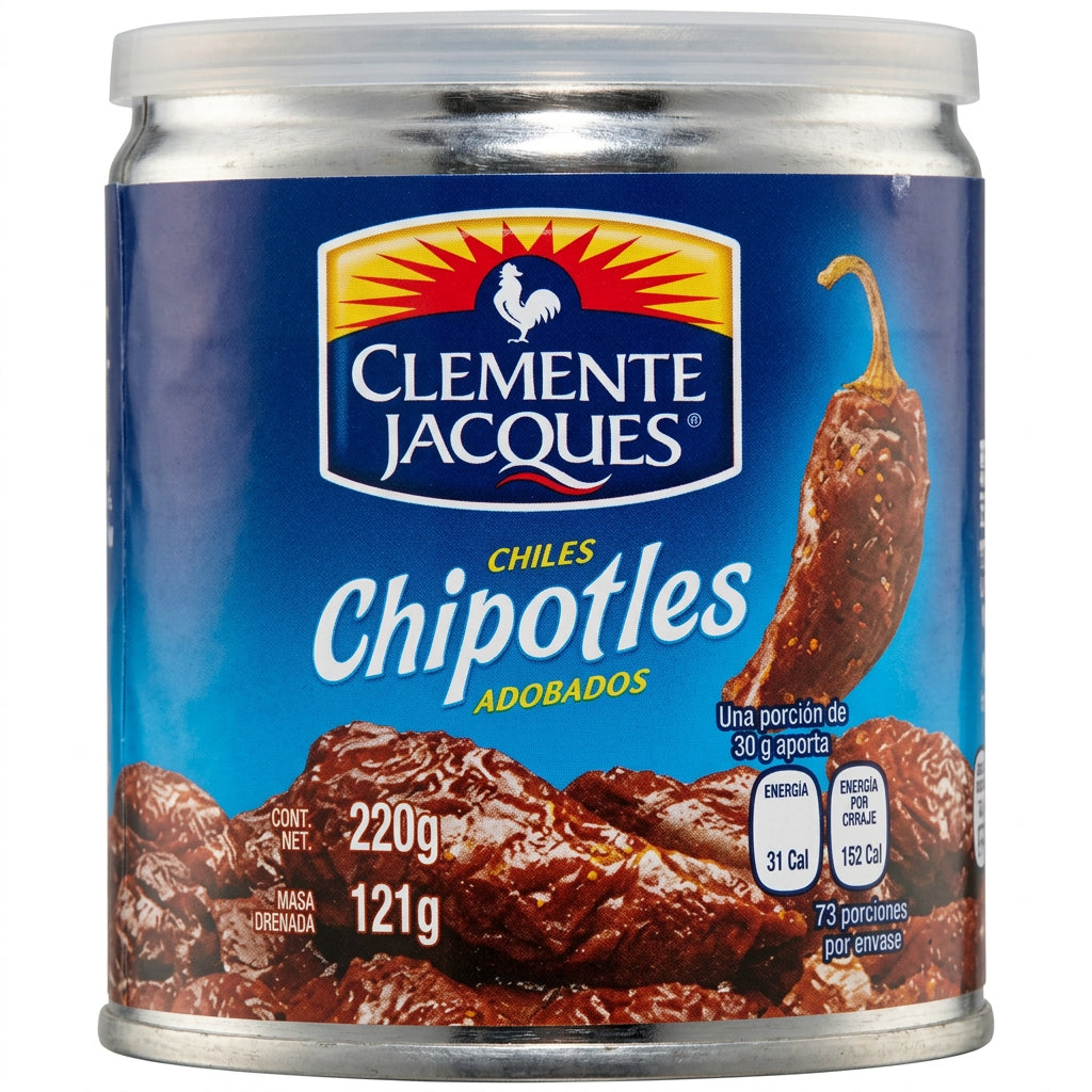 Clemente Jacques Chipotle in Adobo 210g - World Food Shop